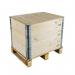 The picture shows durable Slingsby pallet collar kits, which come in multiple sizes and are easy to assemble. The kits include sturdy pallets and additional collars for secure stacking of goods during storage or transport.
