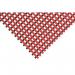 Ribbed Vinyl Matting,red 1.0 m X Per Linear Metre 416940