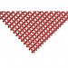 Ribbed Vinyl Matting,red 1.2 m X Per Linear Metre 416942