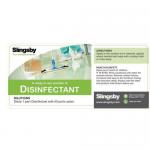 Disinfectant label 416986