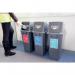 Slim recycling bins - Set of 3 416995