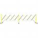 Flexpro Expanding Barrier, Steelaluminiumin Yellowblack Extending to 4.9 m 417038