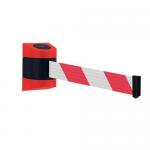 Tensabarrier Magnetic wall mounted retractable belt barrier - 4.6m length 417046