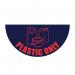 Plastic Onlyhalf Circle Floor Marker 417112