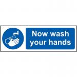 Now Wash Your Hands- 1.2 mm Recyclable Pp (300 X 100 Mm) 417239