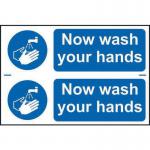 Now Wash Your Handssapp (300 X 100 Mm) Pack of 2 417247