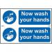 Now Wash Your Handssapp (300 X 100 Mm) Pack of 2 417247