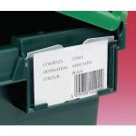 Attached lid containers - Label holder 417301