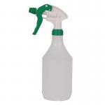 Colour coded trigger spray bottles, 750ml, green 417328