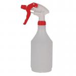 Colour coded trigger spray bottles, 750ml, red 417329