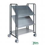 Konga multi-positional steel shelf trolleys 417405