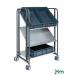 Konga multi-positional steel shelf trolleys 417405