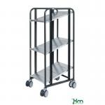 Konga multi-positional steel shelf trolleys 417406