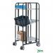 Konga multi-positional steel shelf trolleys 417406