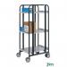 Konga multi-positional steel shelf trolleys 417406