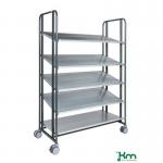 Konga multi-positional steel shelf trolleys 417407