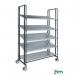 Konga multi-positional steel shelf trolleys 417407