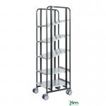 Konga multi-positional steel shelf trolleys 417409