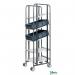 Konga multi-positional steel shelf trolleys 417409