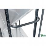 Konga multi-positional steel shelf trolley accessories 417413