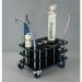 Oxygen cylinder trolleys for 100mm & 140mm dia. bottles 417589