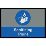 Sanitising Point Logomat (small), 500 X 750 mm 417612