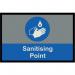 Sanitising Point Logomat (small), 500 X 750 mm 417612