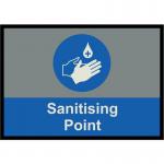 Sanitising Point Logomat (medium), 600 X 850 mm 417613