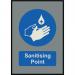 Sanitising Point Logomat (large), 850 X 1200 mm 417614