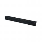 Stair Nosing Cover, Grp,55 X 55 Mm, Length 600 Mm, Black 418203