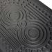 Anti-Fatigue SitStand Mat, Ribbed, Black, 50 X 100Cm, 20mm Thickness 418244