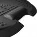 Anti-Fatigue SitStand Mat, Ribbed, Black, 50 X 76Cm, 20mm Thickness 418245