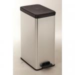 40L Slimline pedal bin 418259