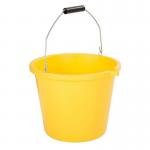 13L Yellow Builders Bucket 418372