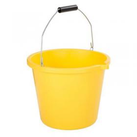 13L Yellow Builders Bucket 418372