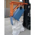 Forklift truck mounted wheelie bin tipper 418411