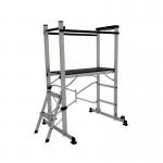 Climb-it Folding Work Platform- 2 Tread - 880 mm Platform Height 418469
