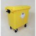 Lockable clinical waste wheelie bin 418596