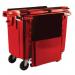 4 wheeled bin with drop down front 418601