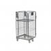 Standard nestable A frame roll containers with mesh panels 418675