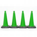 50 cm Coloured Dominatorcone - Green Pack of 4 418689
