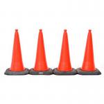 75 cm Coloured Dominatorcone - Red Pack of 4 418690