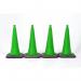 75 cm Coloured Dominatorcone - Green Pack of 4 418693