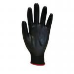 Matrix P Grip. Polyurethanepalm Coated Glove in Black 418744