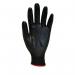 Matrix P Grip. Polyurethanepalm Coated Glove in Black 418746