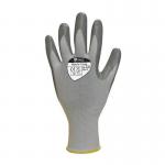 Martix F Grip. Nitrile Palm Coated Glove In Grey 418748