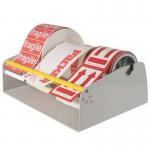 Label Dispenser, Benchwallmounted, Dual Core, Max. 266 mm Wide Labels 418968