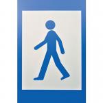 Walking Man Stencil (190 X 300 Mm) 419022