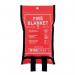 Firechief 1 X 1 m Fireblanket, Soft Case (svb 1k 40) 419076