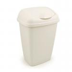 Coloured flip top waste bin 419117